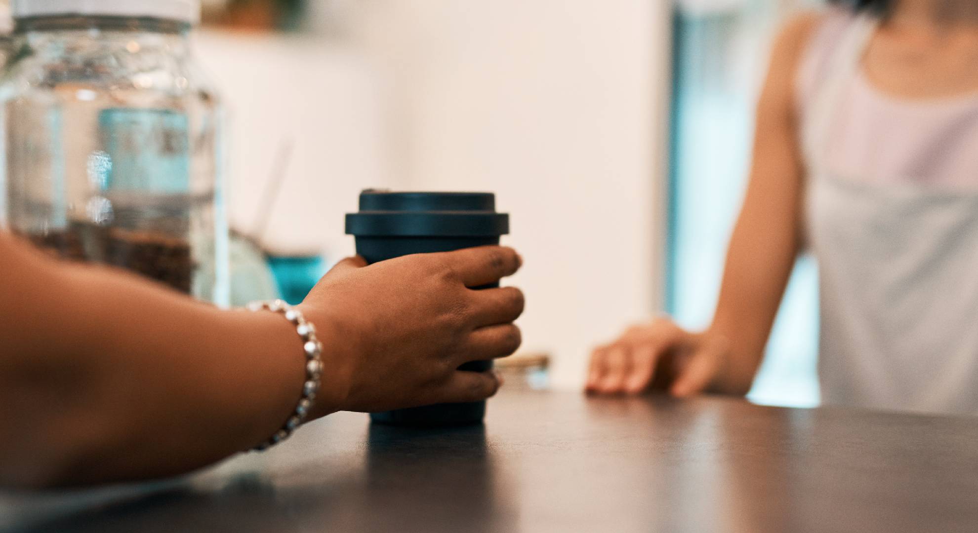 Cup at coffee shop