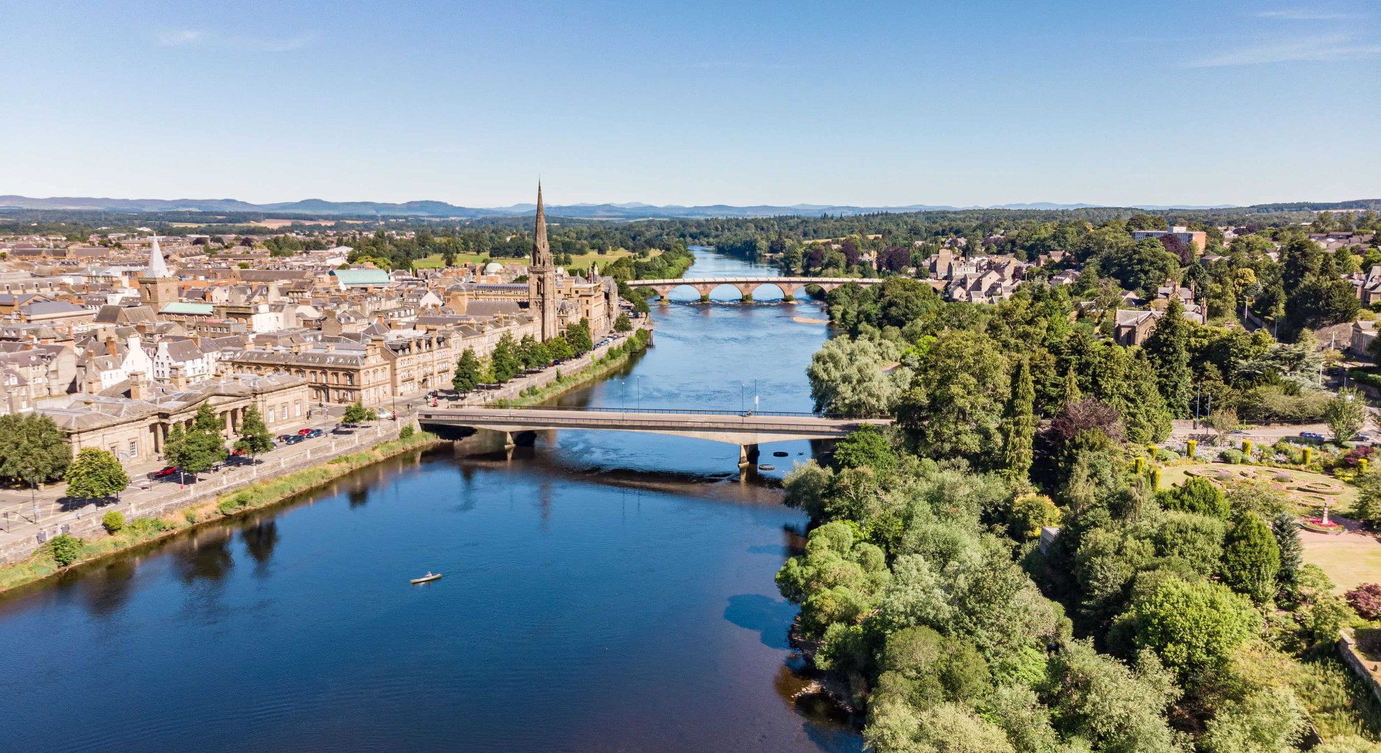 Scenic photograph of Perth and Kinross town